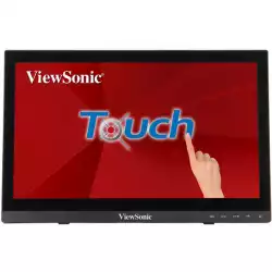 Тъчскрийн Монитор ViewSonic TD1630-3 15.6 inch touch, TN Panel, 1366x768 ,10 points touch, 12ms, 220 cd/m2,  500:1, VGA, HDMI, USB, speakers