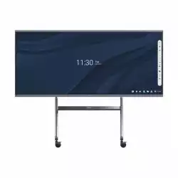 Тънка количка за дисплей ViewSonic VB- STND-009, Iron stand for 65" to 105" display, Swivel: 360 degree, Height adjust, 120 kg max, Plate: 15 kg max.