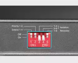 10-портов гигабитен настолен комутатор TP-Link TL-SG1210PP с 6-порта PoE+ и 2-порта PoE++