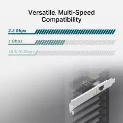 2.5 Gigabit PCIe мрежов адаптер TP-Link TX201