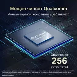 2-лентов Gigabit WiFi 6 рутер Mercusys MR80X AX3000