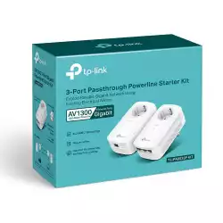 3-портов Gigabit Powerline Starter Kit TP-Link TL-PA8033P KIT AV1300