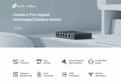 5-портов гигабитов неуправляем настолен комутатор TP-Link DS105G