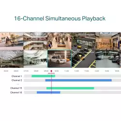 16-канален NVR TP-Link VIGI NVR2016H-16MP