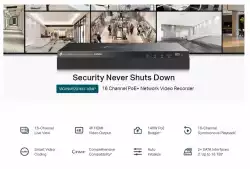 16-канален NVR TP-Link VIGI NVR2016H-16MP