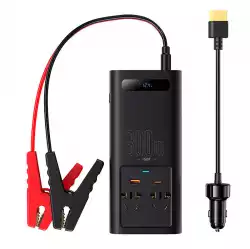 Baseus захранващ инвертор 300W 220V (CN / EU Plug) CGNB010101 - черен