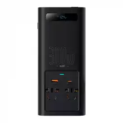 Baseus захранващ инвертор 300W 220V (CN / EU Plug) CGNB010101 - черен