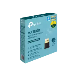 Безжичен USB 2-лентов адаптер TP-Link Archer TX20U Nano AX1800