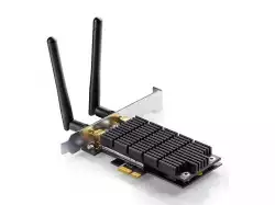 Безжична мрежова карта TP-LINK Archer T6E AC1300 2-лентова PCI Express (+нисък профил)