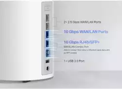 Безжична Wi-fi 7 Mesh система TP-Link Deco BE85(2-pack) BE19000