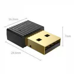 Bluetooth 5.0 USB адаптер Orico BTA-508-BK черен