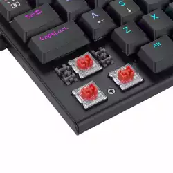 Геймърска клавиатура Redragon Anivia K614-RGB_RD RGB Механична Red Switch