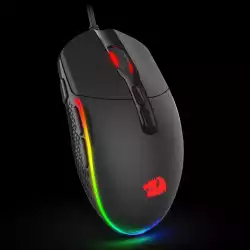 Геймърска мишка Redragon M719-RGB Invader RGB  - черна
