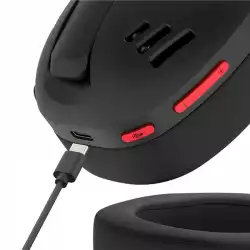 Геймърски слушалки Redragon IRE Pro H848 кабелни и безжични - черни
