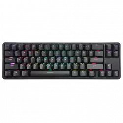 Клавиатура Delux KM32 механична геймърска USB Type-C/Bluetooth v5.0 Rainbow RGB LED