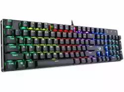 Клавиатура Redragon Devarajas K556 геймърска RGB Brown switches