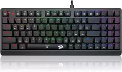 Клавиатура Redragon Dragon Warrior механична геймърска RGB K603P-KBS blue switches