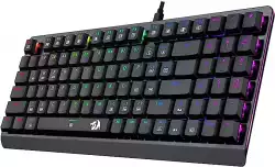 Клавиатура Redragon Dragon Warrior механична геймърска RGB K603P-KBS blue switches