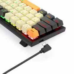 Клавиатура Redragon Ryze K633CGO-RGB_RD RGB с червени суичове