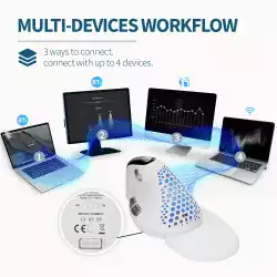 Mишка DELUX M618XSD вертикална USB/безжична/Bluetooth