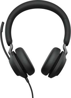 Професионални слушалки JABRA Evolve2 40 SE Стерео USB-A, MS 24189-999-999 - черен