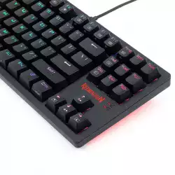 RGB безжична/USB механична геймърска клавиатура Redragon Karma K598P-KBS blue switches