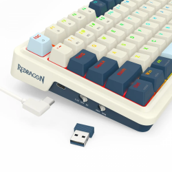 RGB гейминг клавиатура Redragon EISA K686WB-RGB-PRO Red Switch