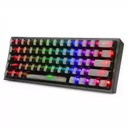 RGB Механична геймърска клавиатура Redragon Fizz K617CTB-RGB с transparent switches