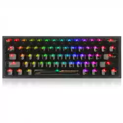 RGB Механична геймърска клавиатура Redragon Fizz K617CTB-RGB с transparent switches