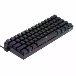 RGB механична геймърска клавиатура Redragon Dragonborn K630RGB-1-BK red switches