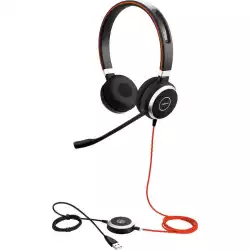 Слушалки Jabra EVOLVE 40 6399-823-109 стерео MS USB & 3.5мм жак черни