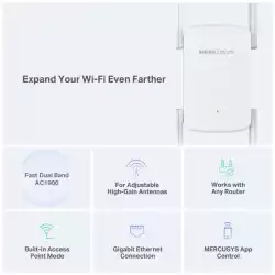 Удължител на обхват Mercusys ME50G AC1900
