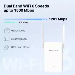Удължител на обхват Mercusys ME60X AC1500