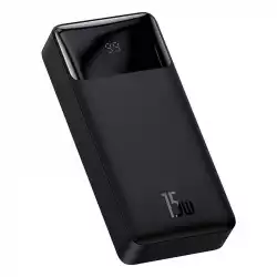 Външна батерия Baseus Bipow PPBD050101 20000mAh 15W Overseas Edition + USB-A - Micro USB кабел 0.25м - черна