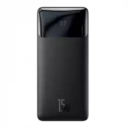 Външна батерия Baseus Bipow PPBD050101 20000mAh 15W Overseas Edition + USB-A - Micro USB кабел 0.25м - черна