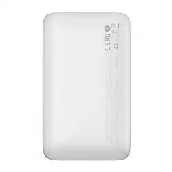 Външна батерия Baseus Bipow Pro 20000mAh 22.5W + кабел USB-A към USB-C 3A 0.3м PPBD040302 - бял