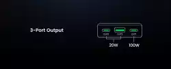 Външна батерия Ugreen Nexode 25000mAh 145W PB205 90597A