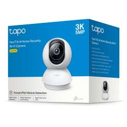 Wi-Fi Pan/Tilt камера за наблюдение с AI, TP-Link Tapo C230
