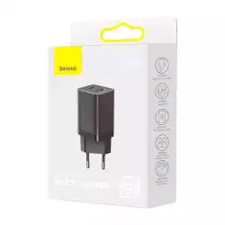 Зарядно устройство Baseus Super Pro USB-A към USB-C 30W CCSUPP-E01 - черно