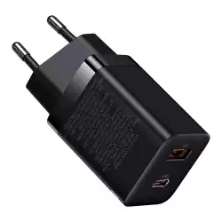 Зарядно устройство Baseus Super Pro USB-A към USB-C 30W CCSUPP-E01 - черно