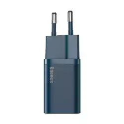 Зарядно устройство Baseus Super Si QC USB-C, 20W CCSUP-B03 - синьо