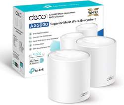 Access Point TP-Link Deco X50, 2 pack, 3x LAN/WAN, 2.4/5 GHz, 574 - 2402 Mbps, Gigabit