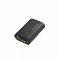 Адаптер HAMA, DisplayPort женско - DisplayPort  женско, Ultra HD, 4K, Черен