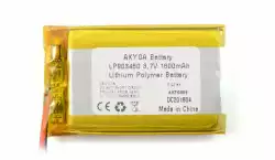 Акумулаторна батерия AKYGA, Li-Po, 3.7 V, 1600mAh, PCM