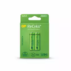 Акумулаторна Батерия GP  R6 AA 2600mAh NiMH 2 бр. 270AAHCE-EB2  GP