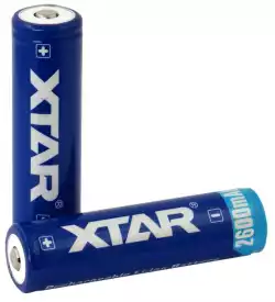 Акумулаторна батерия XTAR за фенери 18650 със защита , 2600mAh, Li-ion