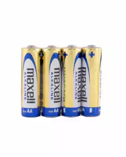 Алкална батерия MAXELL LR-6 /4 бр. в опаковка/  шринк 1.5V