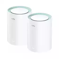 Безжичен рутер Cudy M1300, 2-pack, AC1200 Dual Band, 2.4/5 GHz, 300 -  867 Mbps