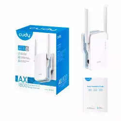 Безжичен усилвател Cudy RE1200, 2.4/5 GHz, 300 - 867 Mbps, 10/100