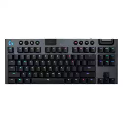 Безжична геймърска механична клавиатура Logitech, G915 TKL Black Lightsync RGB, GL Linear суичове